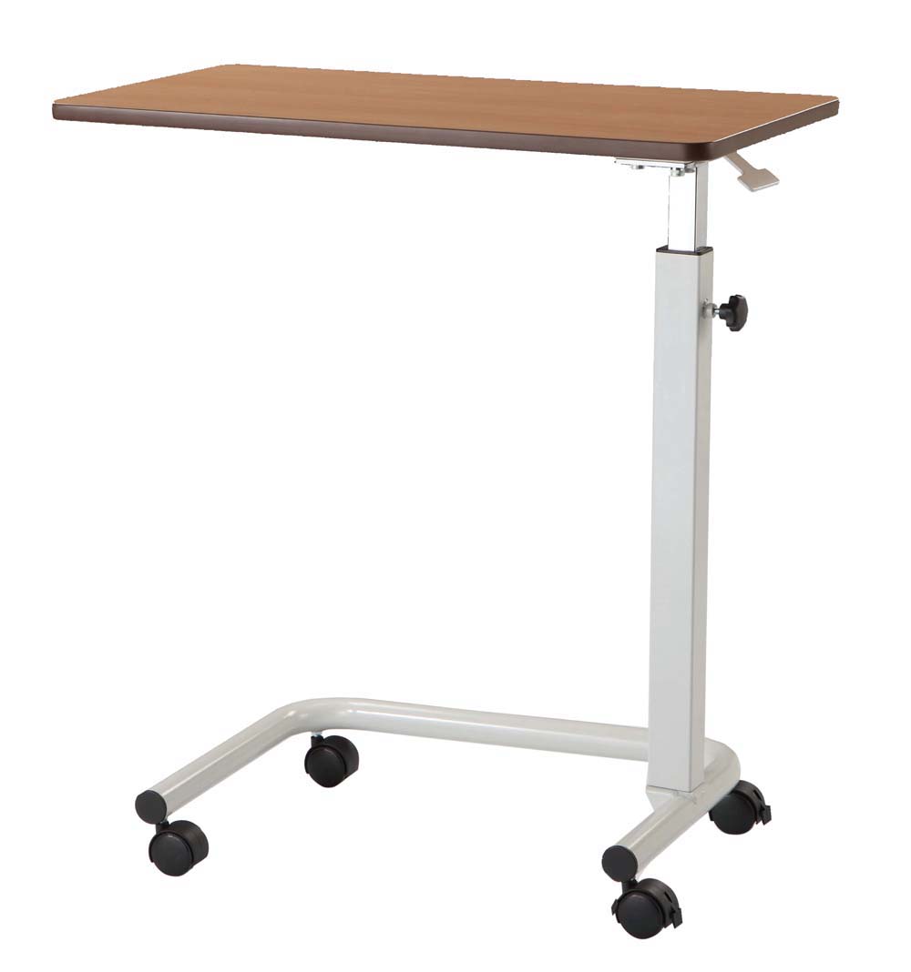 Hospital bed table